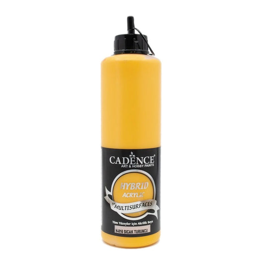 Cadence Hybrid Acrylic for Multisurfaces 500ml Sıcak Turuncu 10