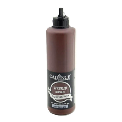 Cadence Hybrid Acrylic for Multisurfaces 500ml Çikolata 17