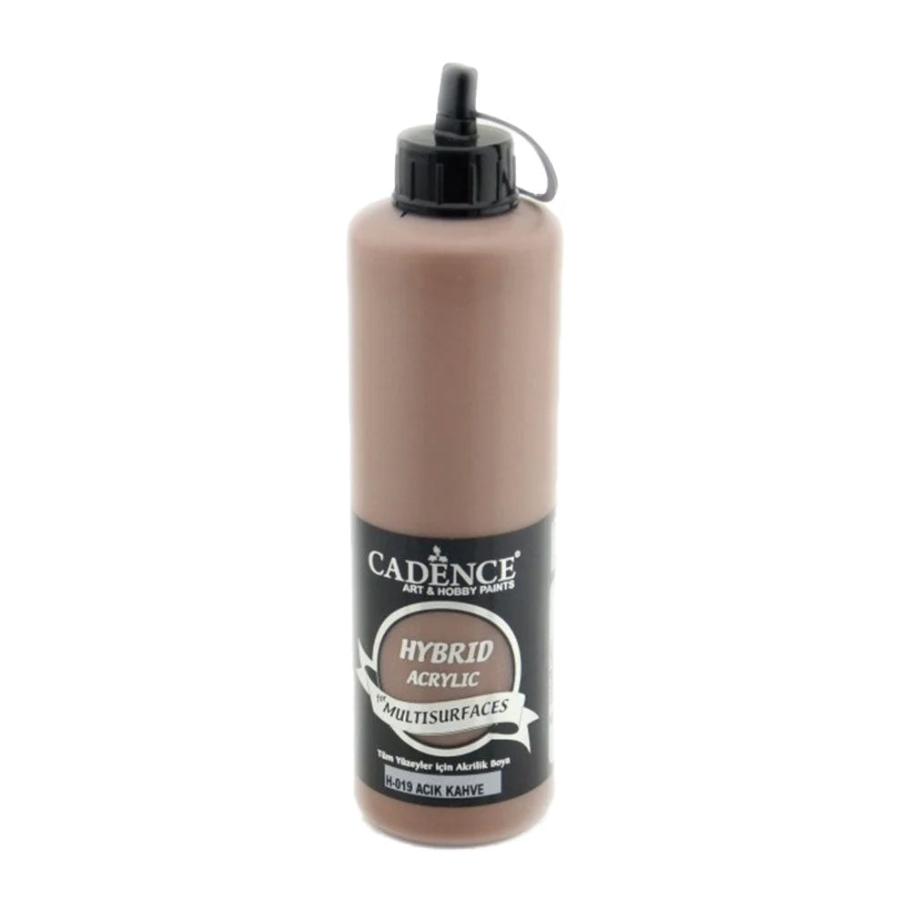 Cadence Hybrid Acrylic for Multisurfaces 500ml Açık Kahve 19