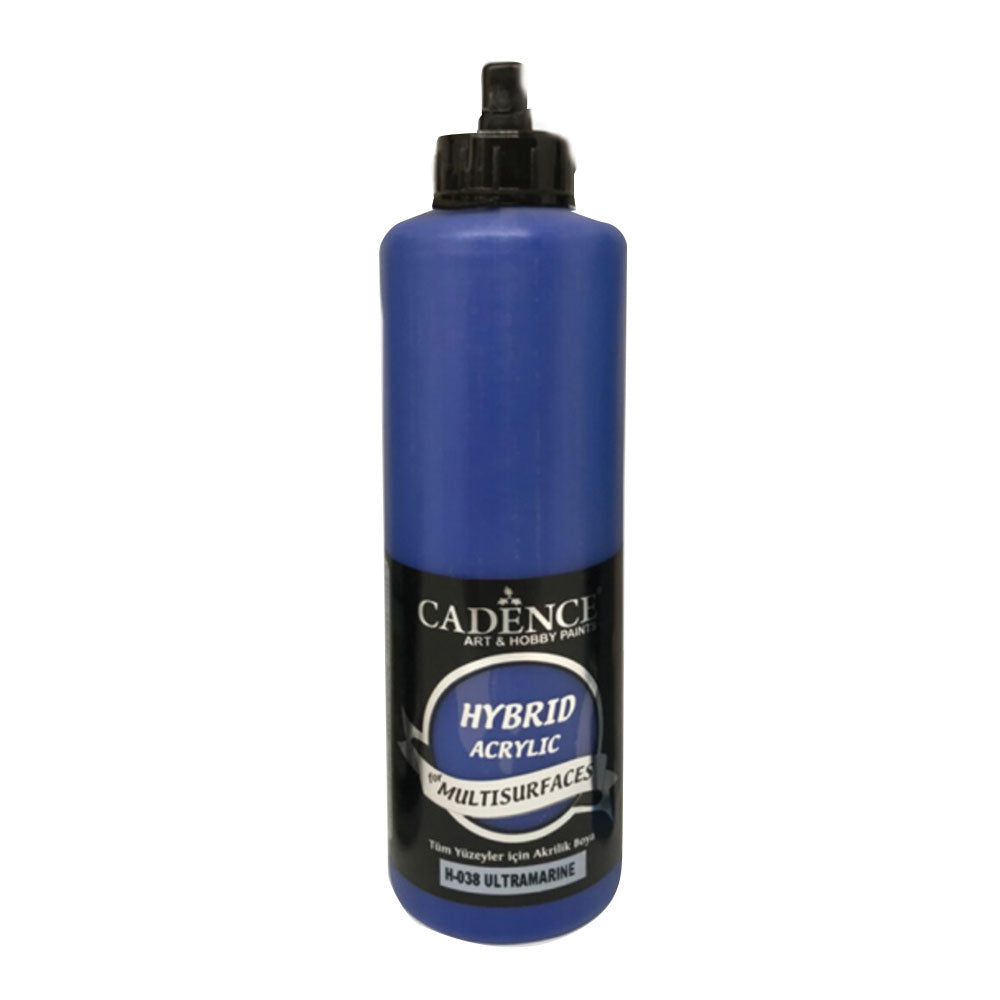 Cadence Hybrid Acrylic for Multisurfaces 500ml Ultramarin Mavi 38