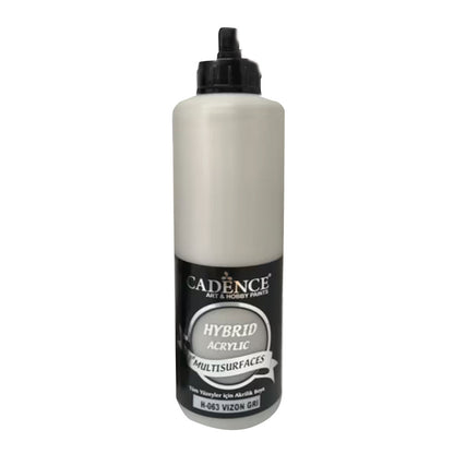 Cadence Hybrid Acrylic for Multisurfaces 500ml Vizon Gri 63