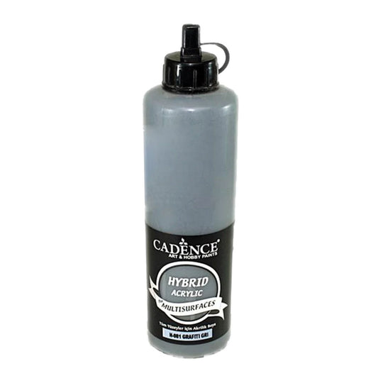 Cadence Hybrid Acrylic for Multisurfaces 500ml Grafiti Gri 81