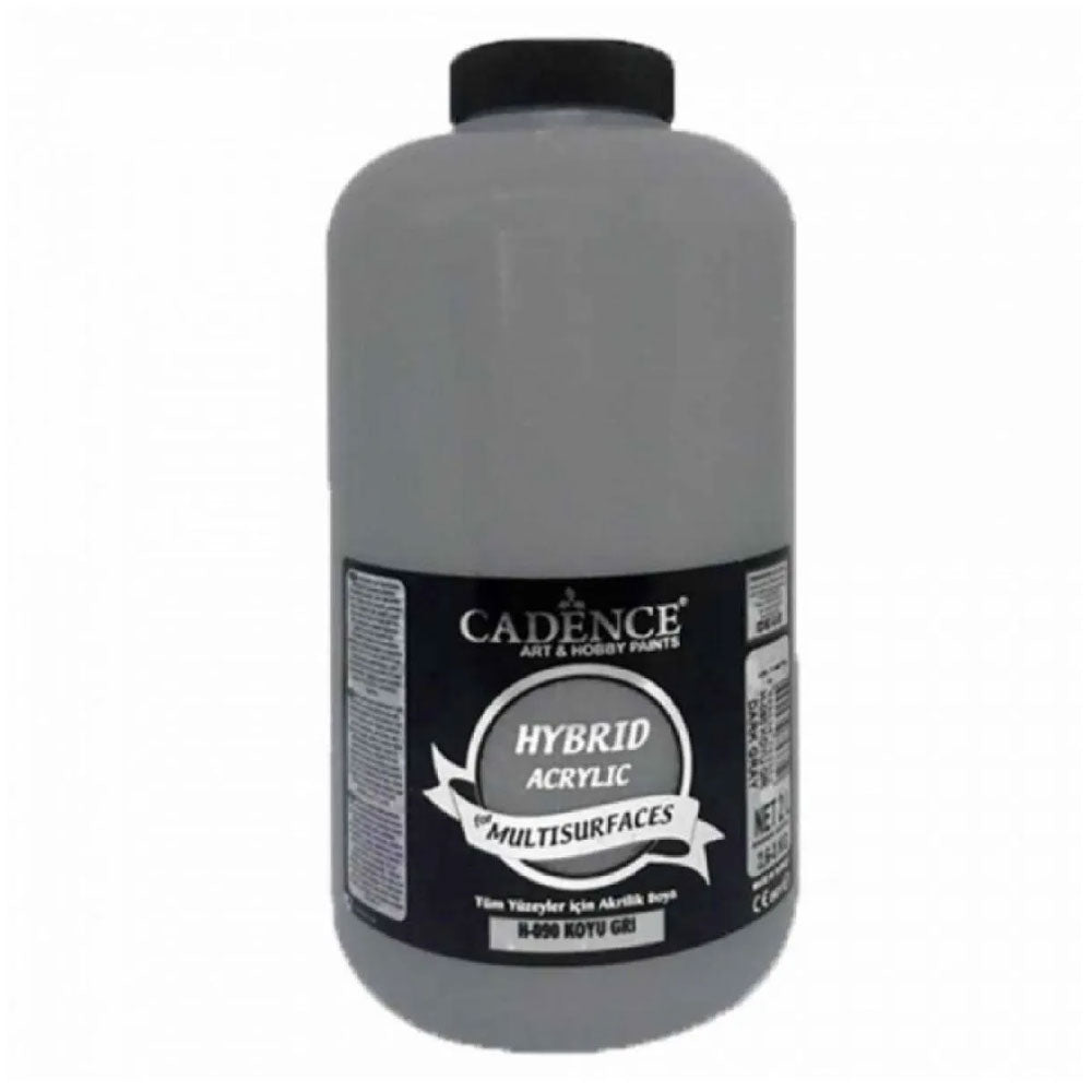 Cadence Hybrid Acrylic for Multisurfaces 2000ml Koyu Gri 090
