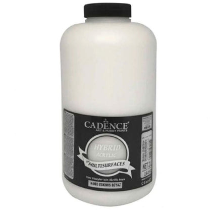 Cadence Hybrid Acrylic for Multisurfaces 2000ml Eskimiş Beyaz 03