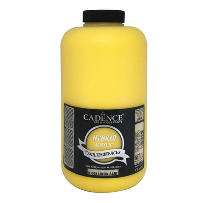 Cadence Hybrid Acrylic for Multisurfaces 2000ml Limon Sarı 08