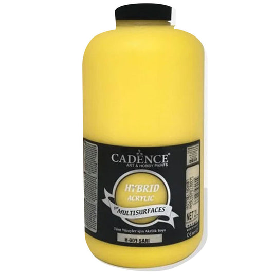 Cadence Hybrid Acrylic for Multisurfaces 2000ml Sarı 09