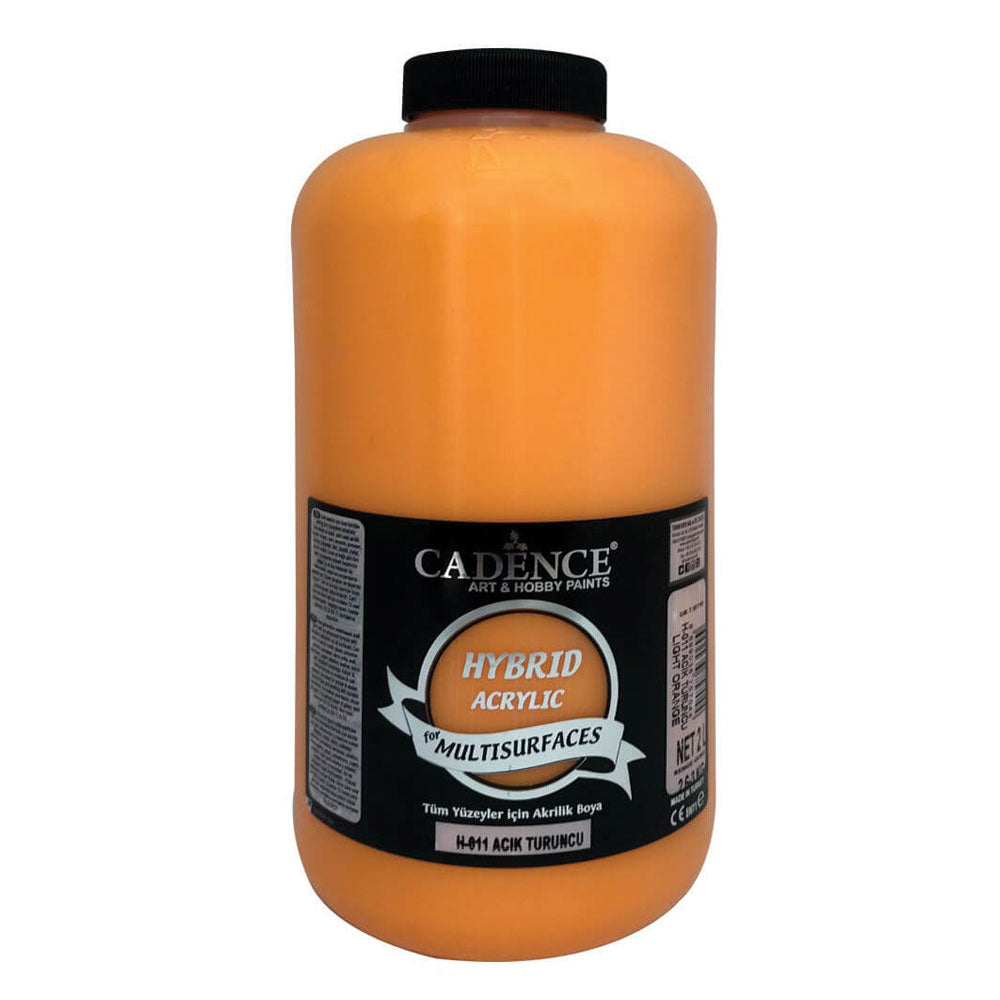 Cadence Hybrid Acrylic for Multisurfaces 2000ml Açık Turuncu 11
