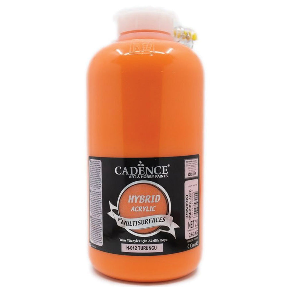 Cadence Hybrid Acrylic for Multisurfaces 2000ml Turuncu 12