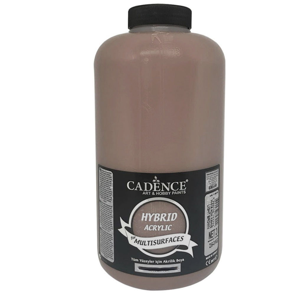 Cadence Hybrid Acrylic for Multisurfaces 2000ml Kahverengi 22
