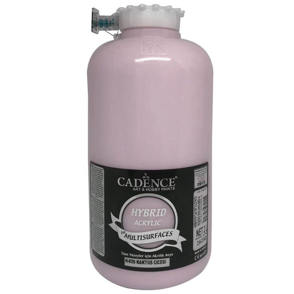 Cadence Hybrid Acrylic for Multisurfaces 2000ml Kaktüs Çiçeği 26