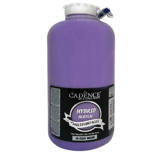Cadence Hybrid Acrylic for Multisurfaces 2000ml Mor 34