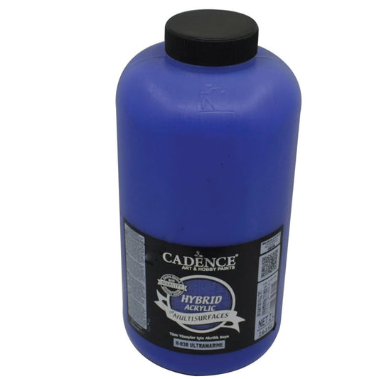 Cadence Hybrid Acrylic for Multisurfaces 2000ml Ultramarin Mavi 38