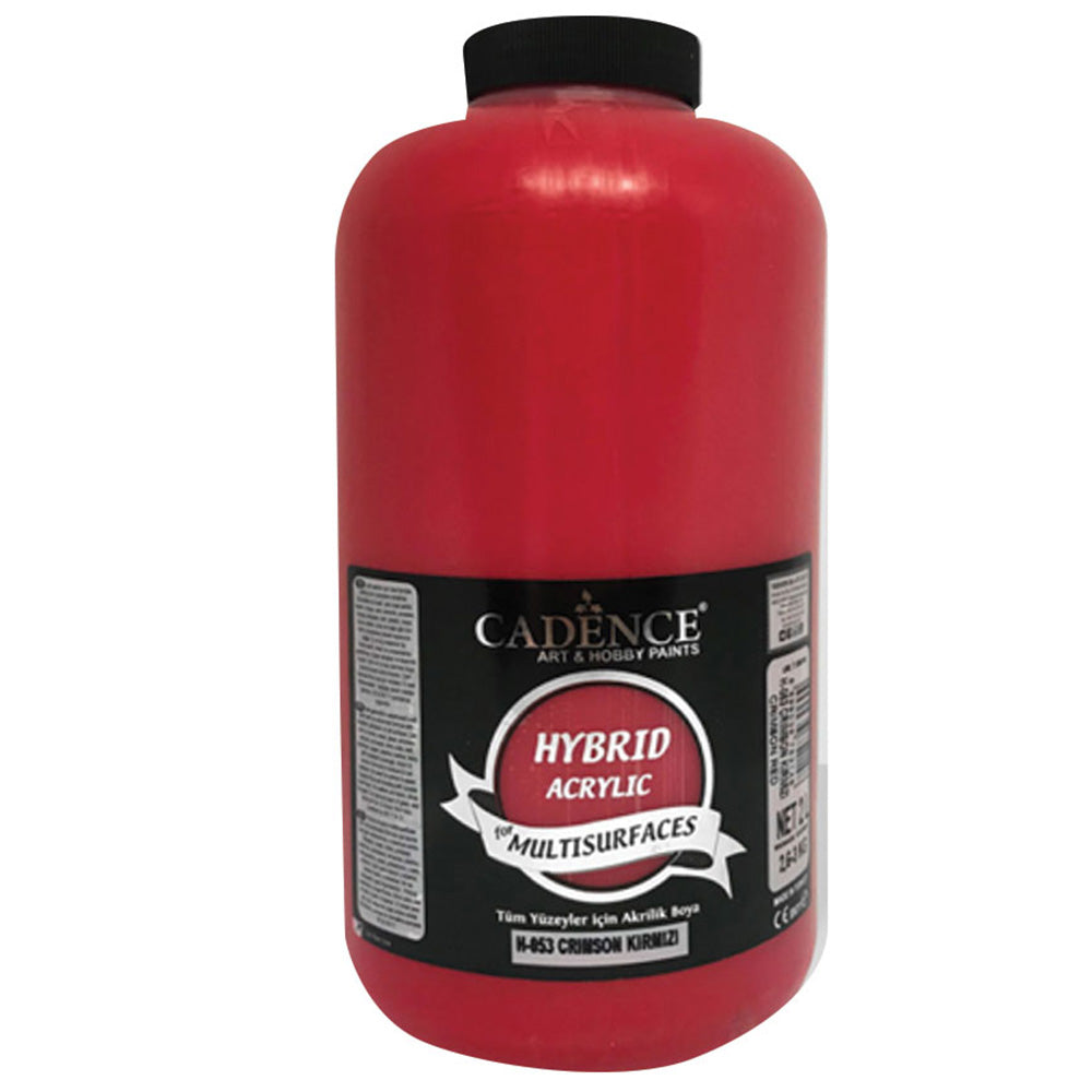 Cadence Hybrid Acrylic for Multisurfaces 2000ml Crimson Kırmızı 53