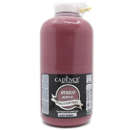 Cadence Hybrid Acrylic for Multisurfaces 2000ml Bordo 55