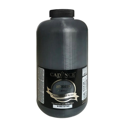 Cadence Hybrid Acrylic for Multisurfaces 2000ml Siyah 60