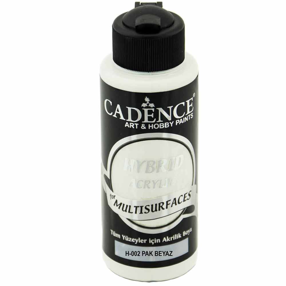 Cadence Hybrid Acrylic for Multisurfaces 120ml Pak Beyaz H 02