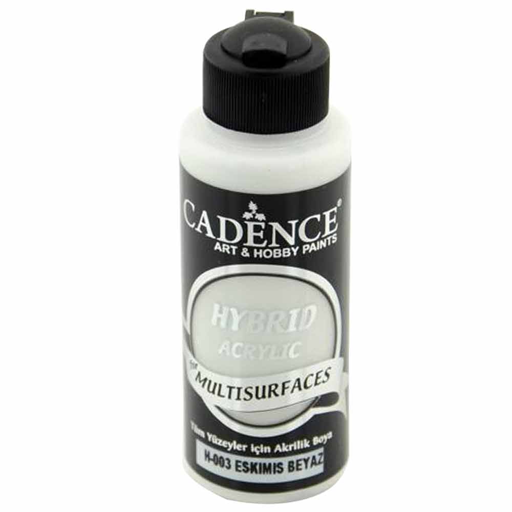 Cadence Hybrid Acrylic for Multisurfaces 120ml Eskimiş Beyaz H 03