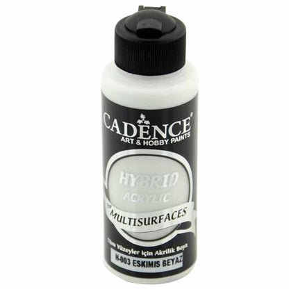 Cadence Hybrid Acrylic for Multisurfaces 120ml Eskimiş Beyaz H 03