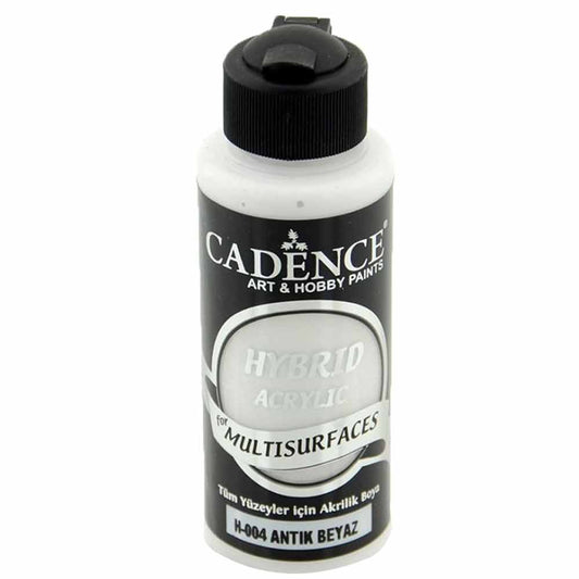 Cadence Hybrid Acrylic for Multisurfaces 120ml Antik Beyaz H 04