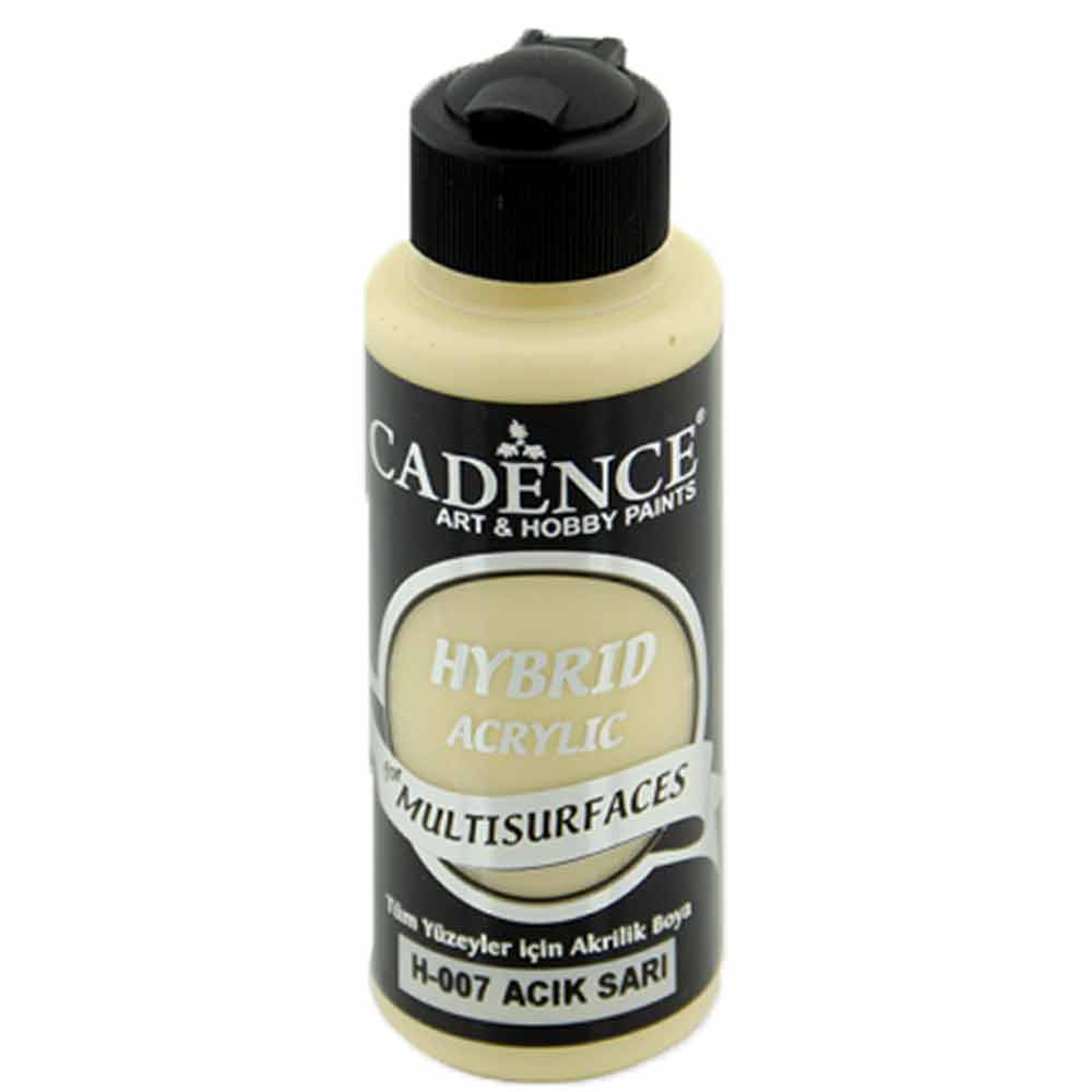 Cadence Hybrid Acrylic for Multisurfaces 120ml Açık Sarı H 07