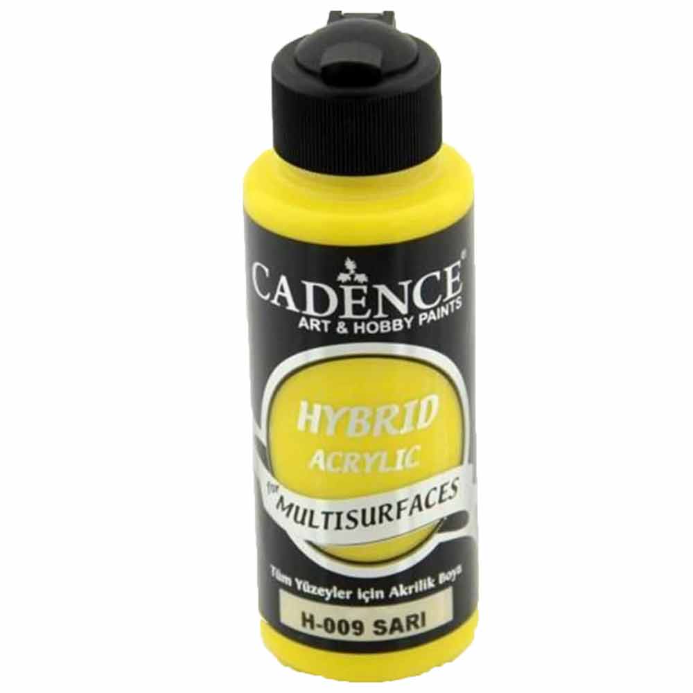 Cadence Hybrid Acrylic for Multisurfaces 120ml Sarı H 09