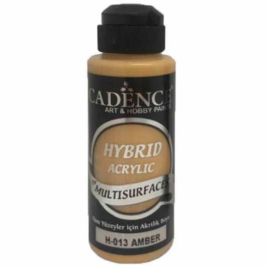 Cadence Hybrid Acrylic for Multisurfaces 120ml Amber H13