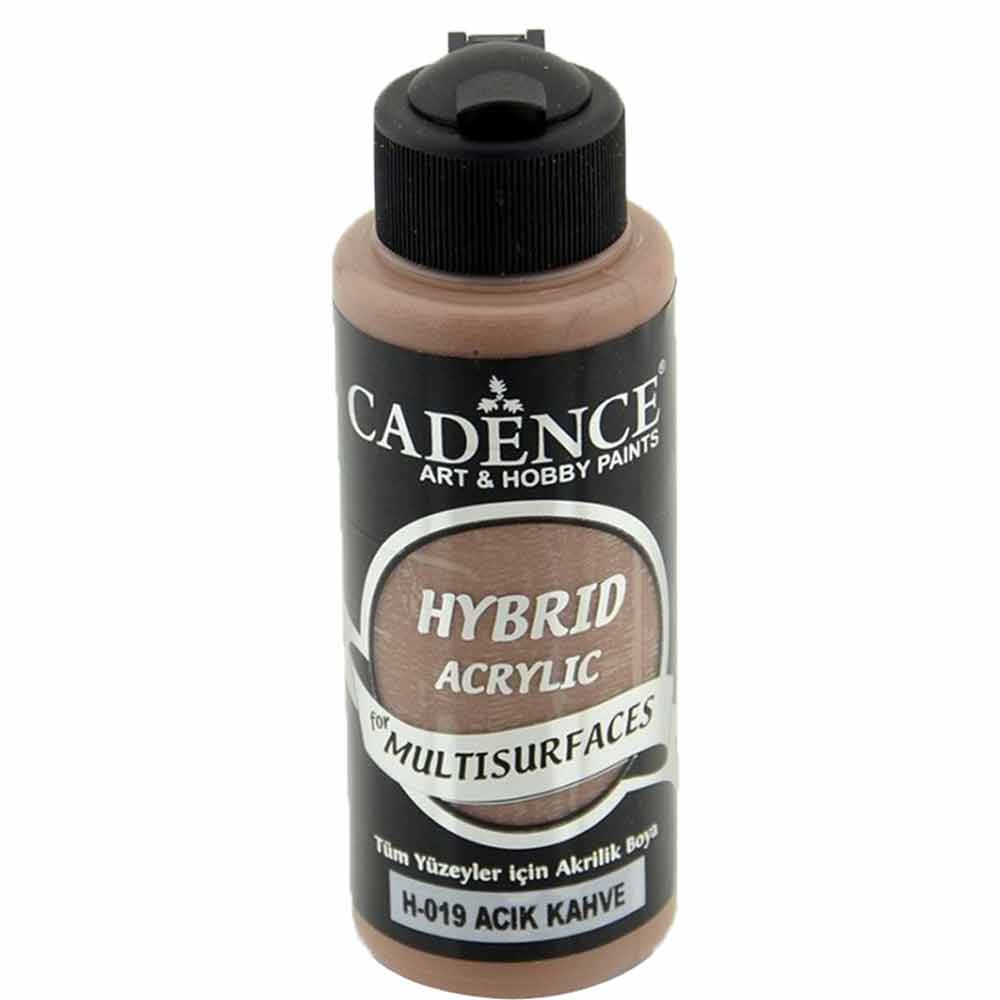 Cadence Hybrid Acrylic for Multisurfaces 120ml Açık Kahve H 19