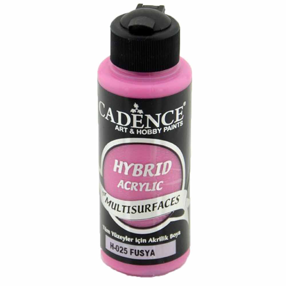 Cadence Hybrid Acrylic for Multisurfaces 120ml Fuşya H 25