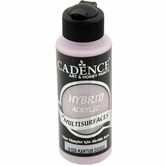 Cadence Hybrid Acrylic for Multisurfaces 120ml Kaktüs Çiçeği H 26