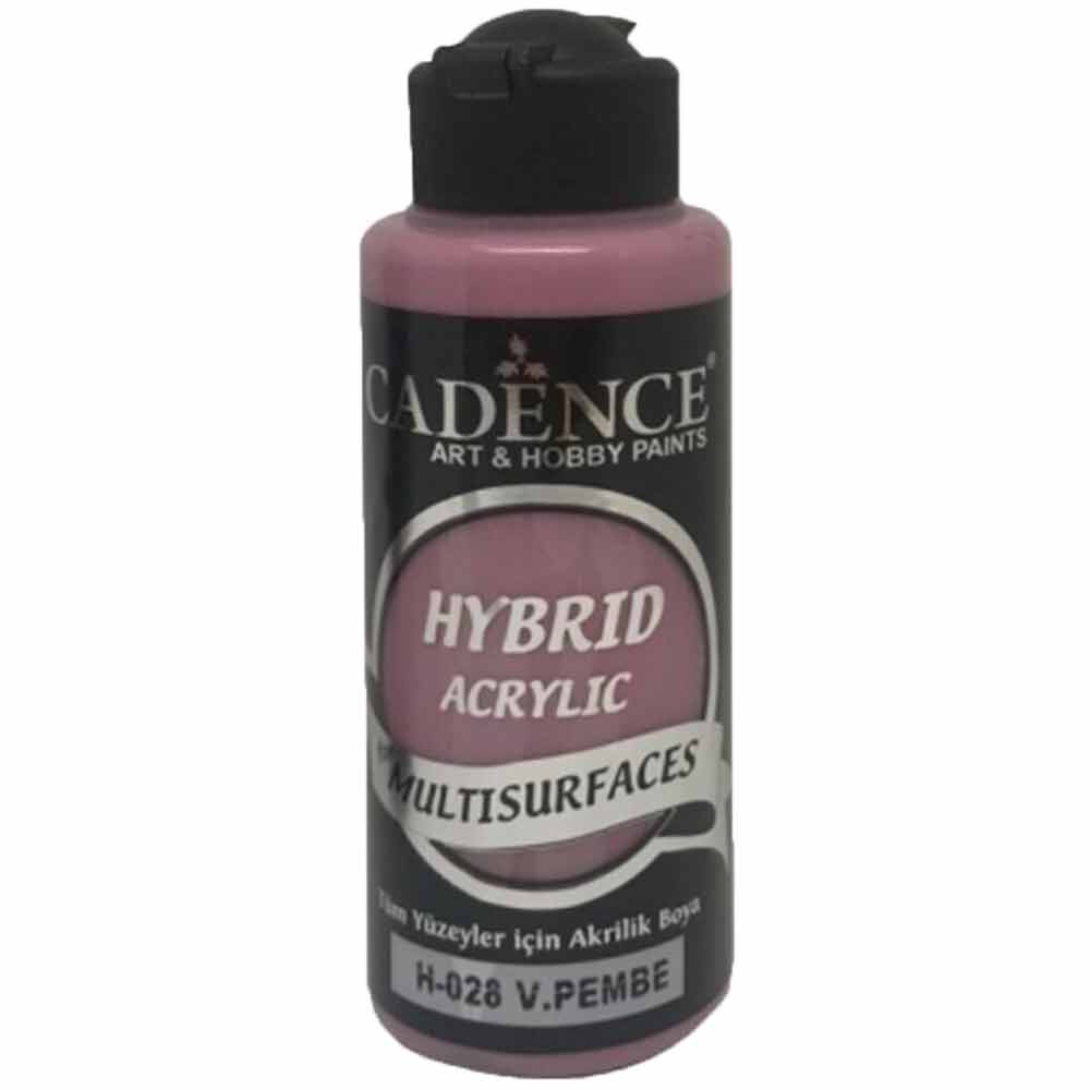 Cadence Hybrid Acrylic for Multisurfaces 120ml Victoria Pembe H 28