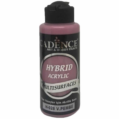 Cadence Hybrid Acrylic for Multisurfaces 120ml Victoria Pembe H 28