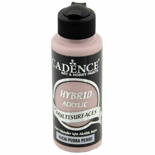 Cadence Hybrid Acrylic for Multisurfaces 120ml Pudra Pembe H 30