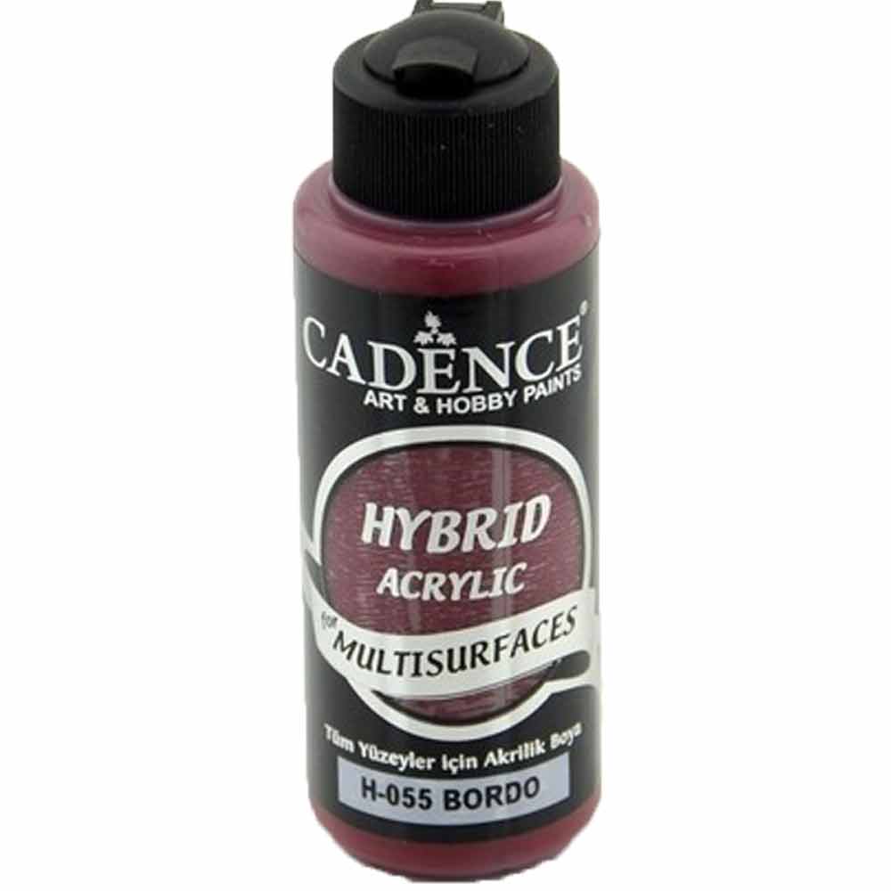 Cadence Hybrid Acrylic for Multisurfaces 120ml Bordo H 55