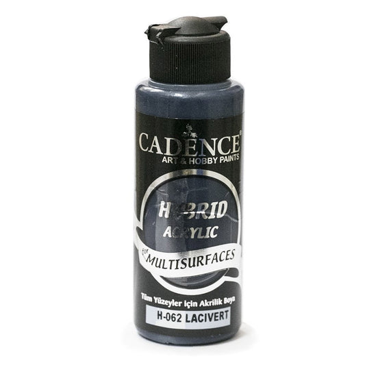Cadence Hybrid Acrylic for Multisurfaces 120ml Lacivert H 62