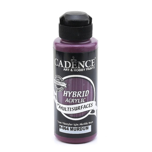Cadence Hybrid Acrylic for Multisurfaces 120ml Mürdüm H 64
