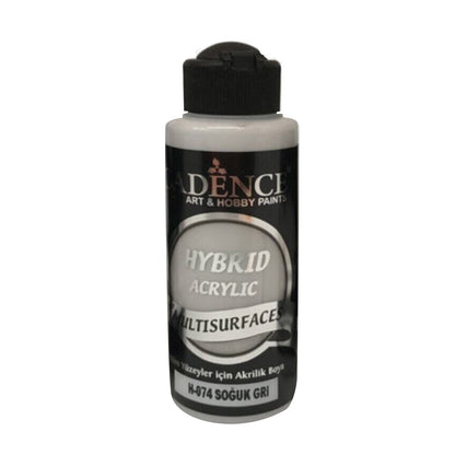 Cadence Hybrid Acrylic for Multisurfaces 120ml Soğuk Gri H 74