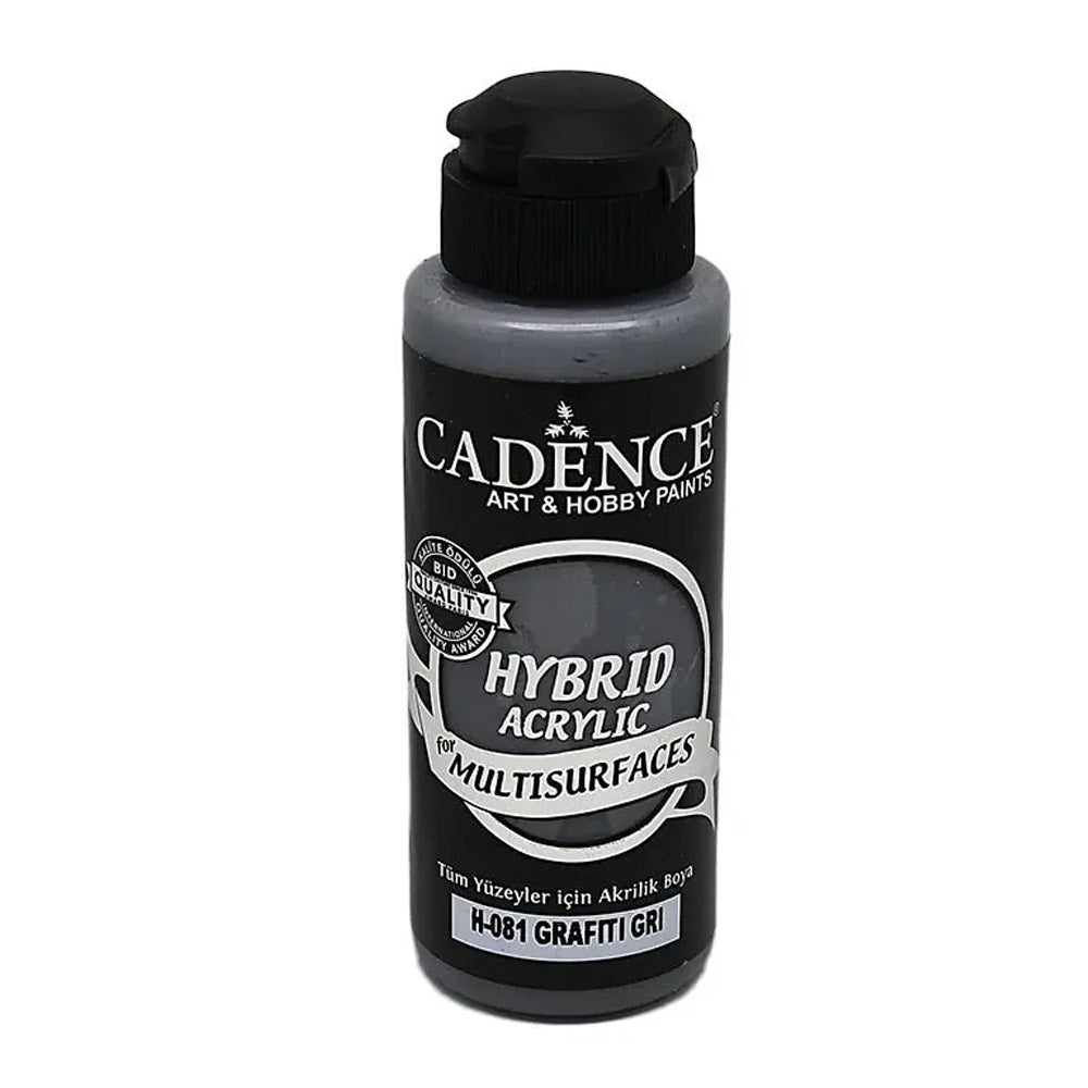Cadence Hybrid Acrylic for Multisurfaces 120ml Grafiti Gri H 81