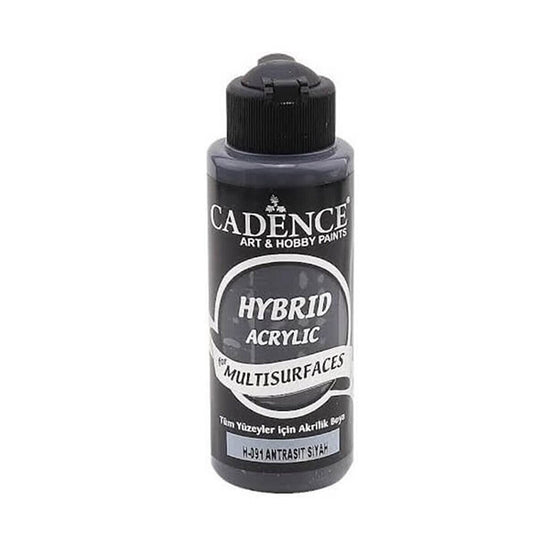 Cadence Hybrid Acrylic for Multisurfaces 120ml Antrasit Siyah H 91