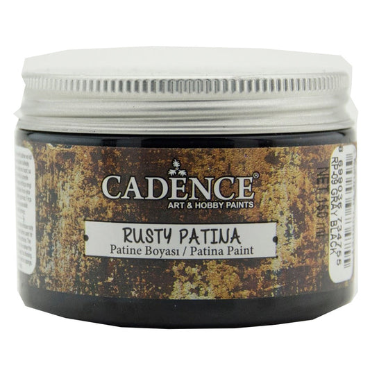 Cadence Patine Boyası 150ml Gri Siyah RP 09