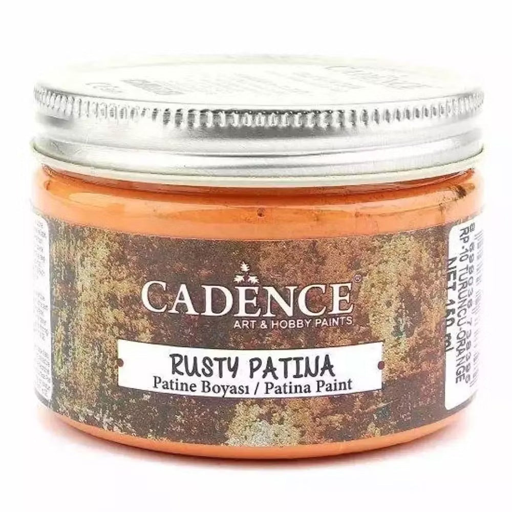 Cadence Patine Boyası 150ml Turuncu RP 10