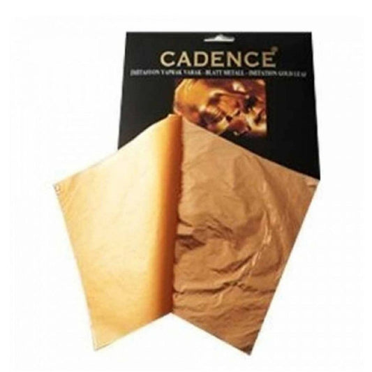 Cadence 16x16cm Yaprak Varak 25'li Bakır