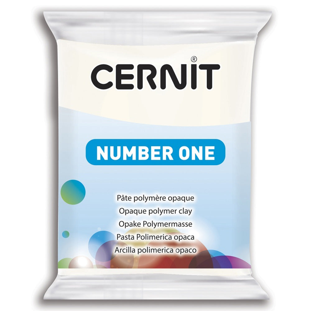 Cernit Number One Polimer Kil 56gr White Opaque 027