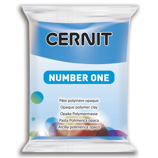 Cernit Number One Polimer Kil 56gr Blue 200