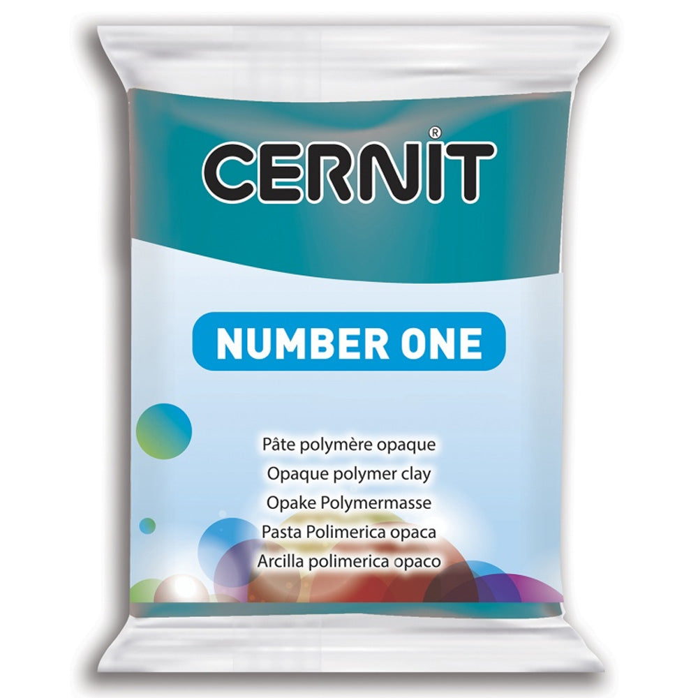 Cernit Number One Polimer Kil 56gr Duck Blue 230