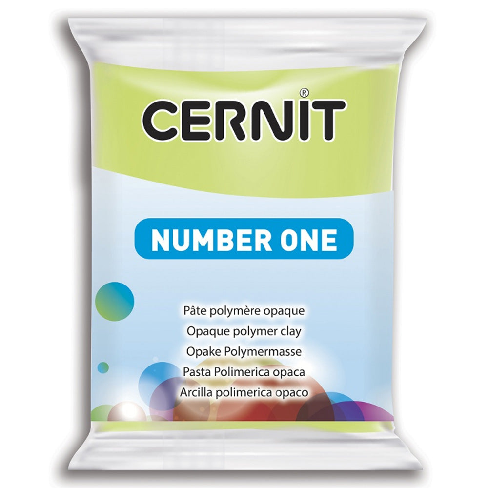 Cernit Number One Polimer Kil 56gr Lime Green 601 (Anise Green)