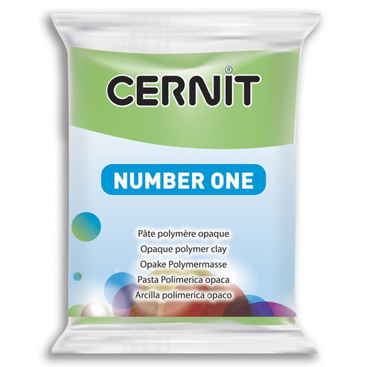 Cernit Number One Polimer Kil 56gr Light Green 611