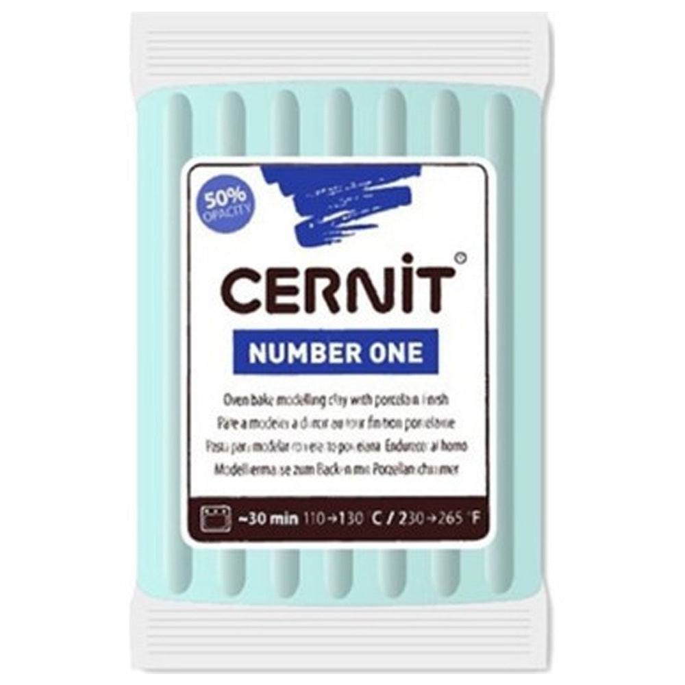 Cernit Number One Polimer Kil 56gr Mint Green 640
