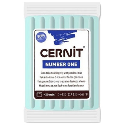 Cernit Number One Polimer Kil 56gr Mint Green 640