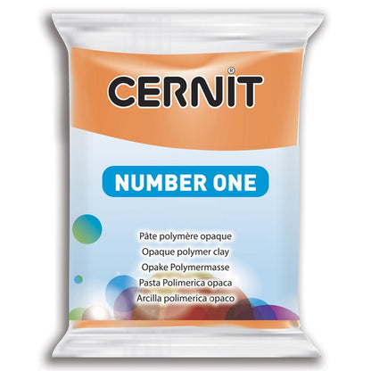 Cernit Number One Polimer Kil 56gr Orange 752