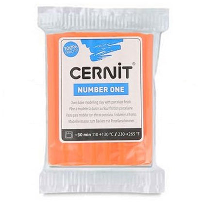 Cernit Number One Polimer Kil 56gr Coral 754
